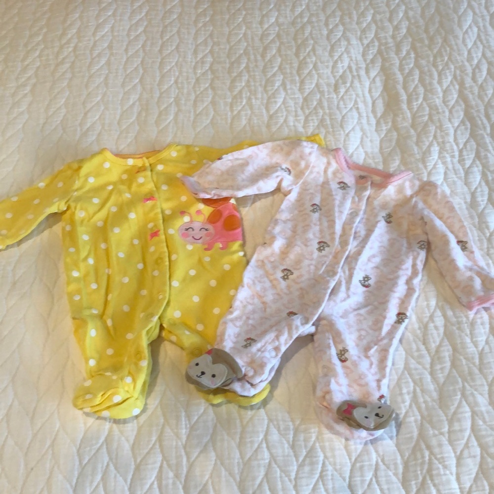 Lot (2) of NB Carter’s Sleepers